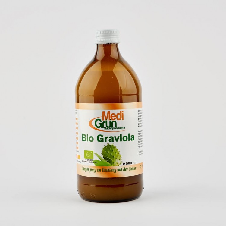Suc Organic de Graviola 500ml MediGrun Germania